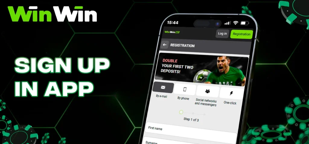 Creating a new account through the mobile app