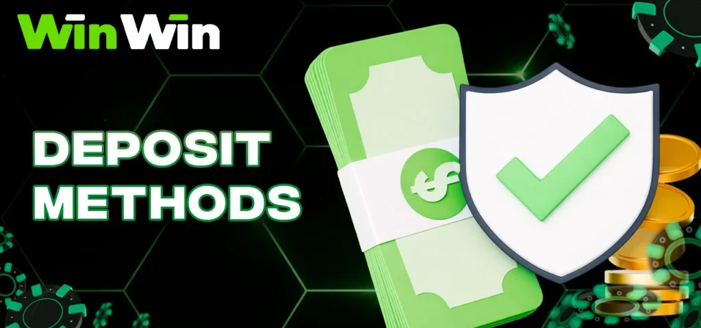 Payment services available for deposits