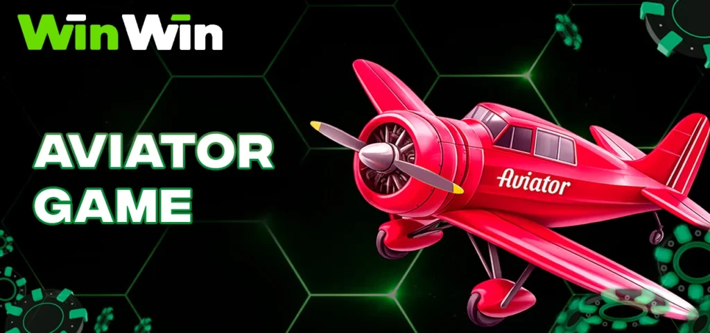 Aviator crash game with flying plane