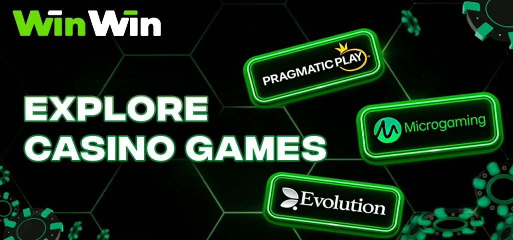 Collection of popular casino providers